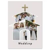 wedding church photo collage design