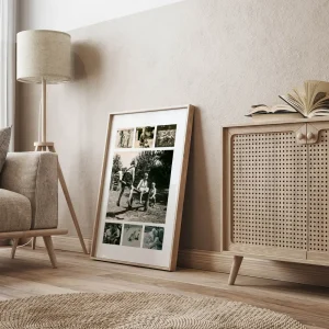 vintage memories photo collage side view