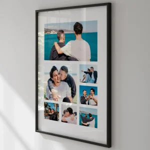 father & son moments photo collage side view