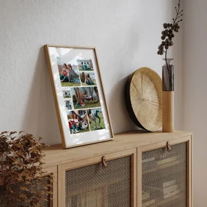 best friends photo collage side view