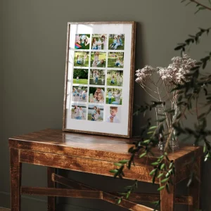 family fun outdoors photo collage side view
