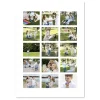 family fun outdoors photo collage design