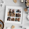 family fun photo collage close up view
