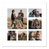 family fun photo collage design