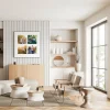 golden hour photo collage interior view