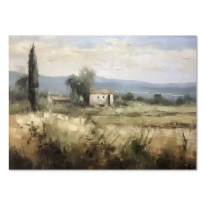 Countryside Serenity Rural large wall art
