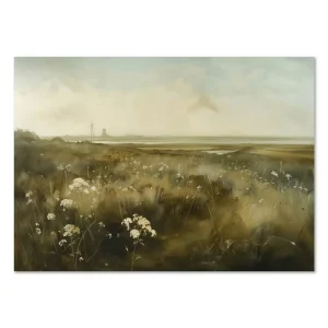 Meadow Whispers Rural large wall art