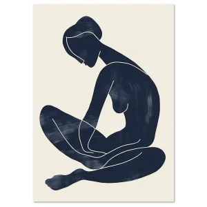 Contours of Grace Line large wall art