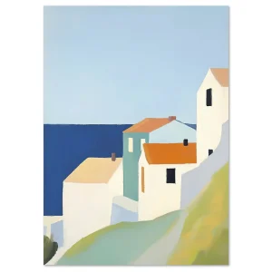 Coastal Harmony Coastal large wall art