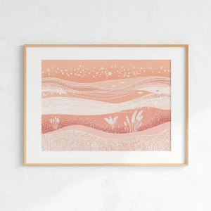 Desert Harmony Aboriginal wall art prints