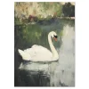 Grace on the Lake Bird large wall art