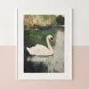 Grace on the Lake Bird wall art prints