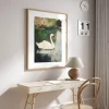 Grace on the Lake Bird canvas prints