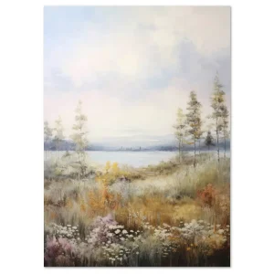 Autumn Serenity Rural large wall art