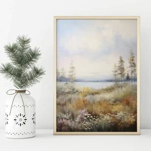 Autumn Serenity Rural wall art prints