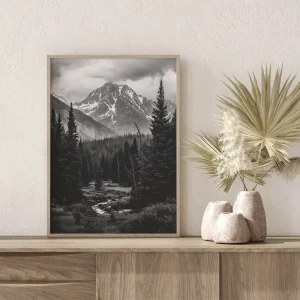 Majesty of the Peaks Mountains wall art prints