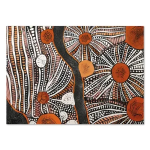 Spirit of the Land Aboriginal large wall art