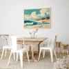 Lighthouse by the Shore Coastal canvas prints