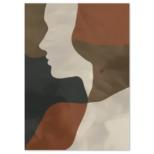 Silhouette Harmony Line large wall art