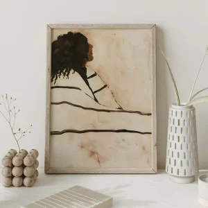 Gentle Reflection Beauty wall art prints