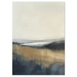 Whispering Horizons Minimalist large wall art