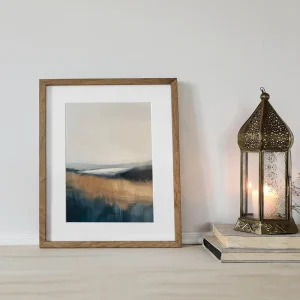 Whispering Horizons Minimalist wall art prints
