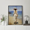 Stroll by the Sea Coastal wall art prints