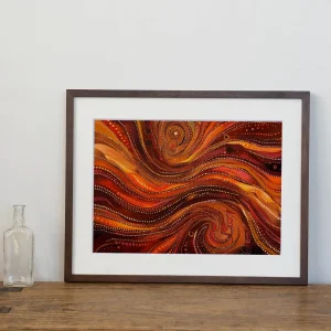 Flow of Ancestors Aboriginal wall art prints