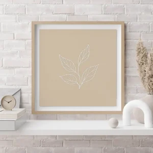 Line Leaf Harmony Line wall art prints