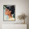 Golden Light Muse Beauty poster prints