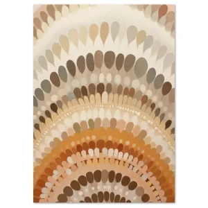 Radiance in Harmony Dot large wall art