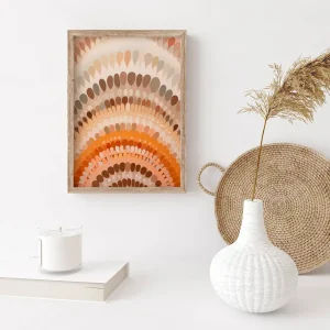 Radiance in Harmony Dot wall art prints