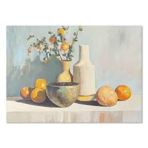 Citrus Still Harmony Food large wall art