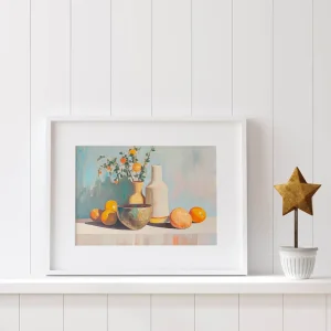 Citrus Still Harmony Food wall art prints