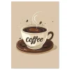 Morning Coffee Bliss Lifestyle large wall art