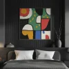 Bold Abstract Forms Line poster prints
