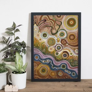 Circles of the Dreamtime Aboriginal wall art prints