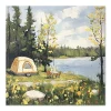 Lakeside Escape Holiday large wall art