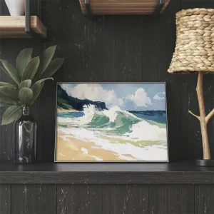 Waves of Freedom Coastal wall art prints