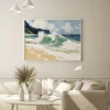 Waves of Freedom Coastal poster prints