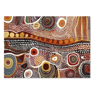 Dreaming Paths Aboriginal large wall art