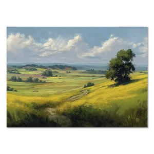 Fields of Gold Rural large wall art