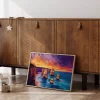 Sunset at the Apostles Coastal canvas prints