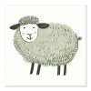 Happy Woolly Friend Kids large wall art