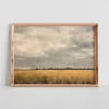 Fields under Gentle Skies Rural wall art prints