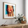 Bold Elegance Beauty canvas prints