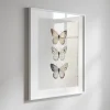 Gentle Wings Line wall art prints