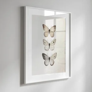 Gentle Wings Line wall art prints
