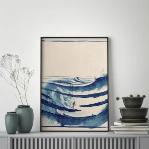 Ride the Wave Coastal wall art prints