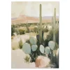 Desert Echoes Cactus large wall art